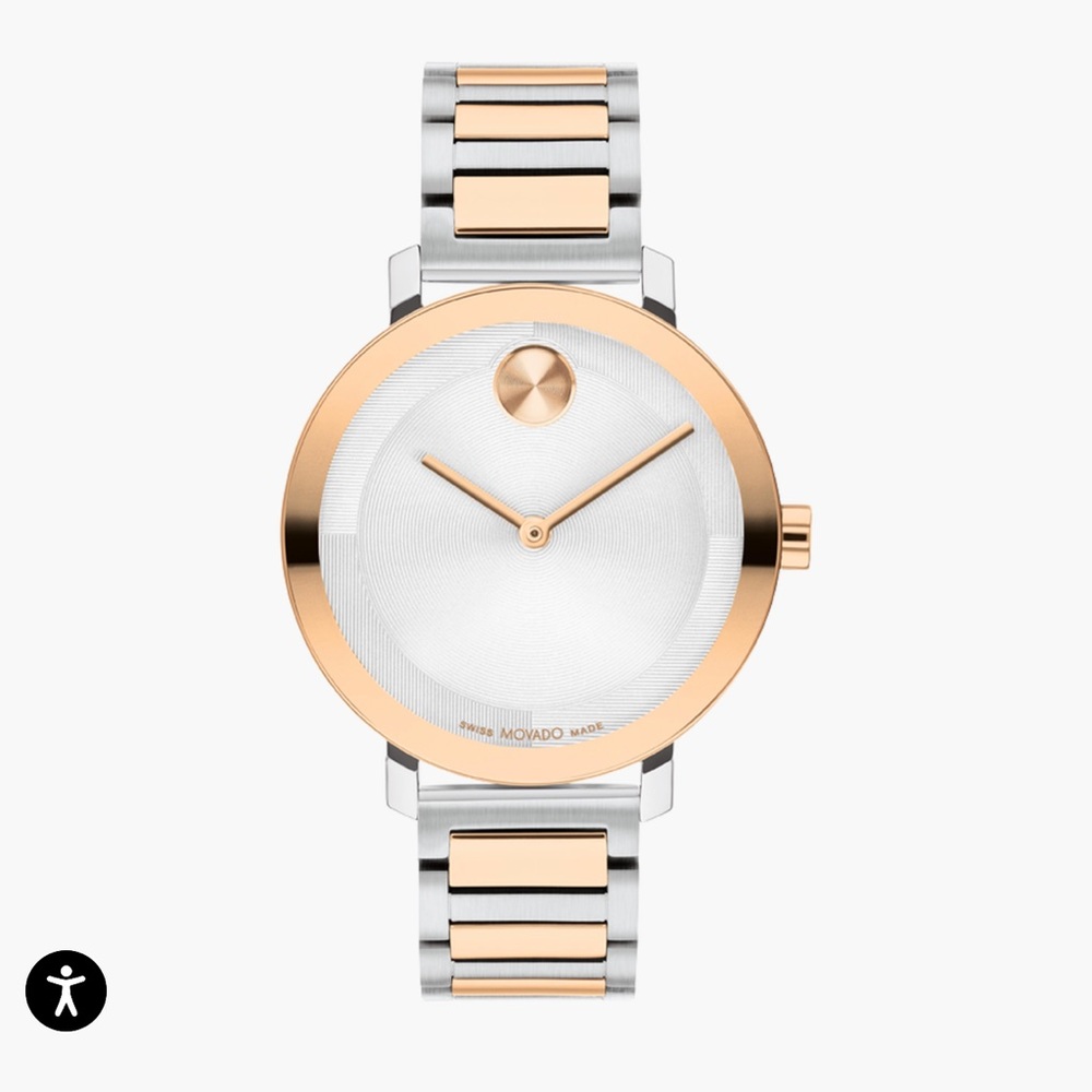Movado Bold Two Tone watch